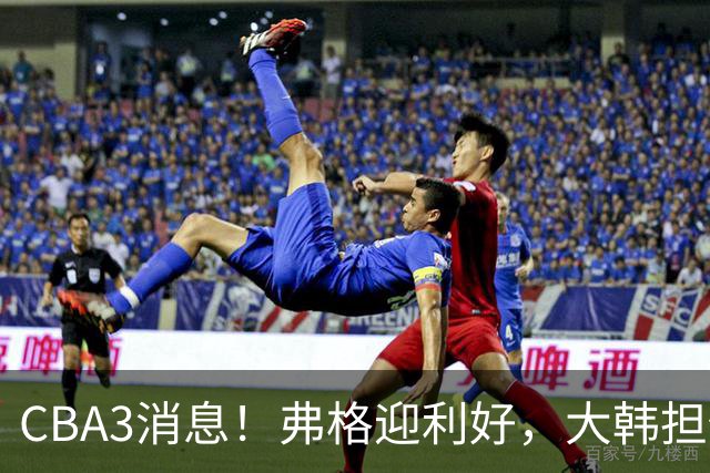 CBA3消息！弗格迎利好，大韩担任辽篮副总，张镇麟喜获2400万合同